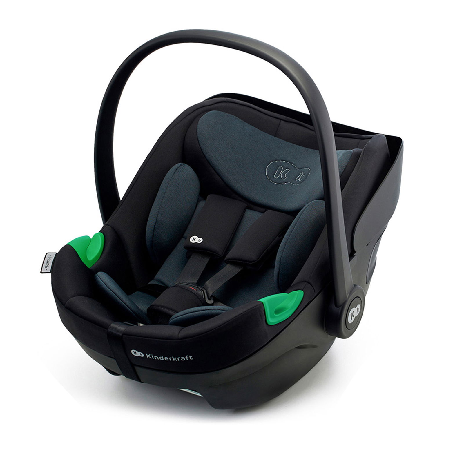 Kinderkraft I-CARE i-Size Babyschale Graphite Black