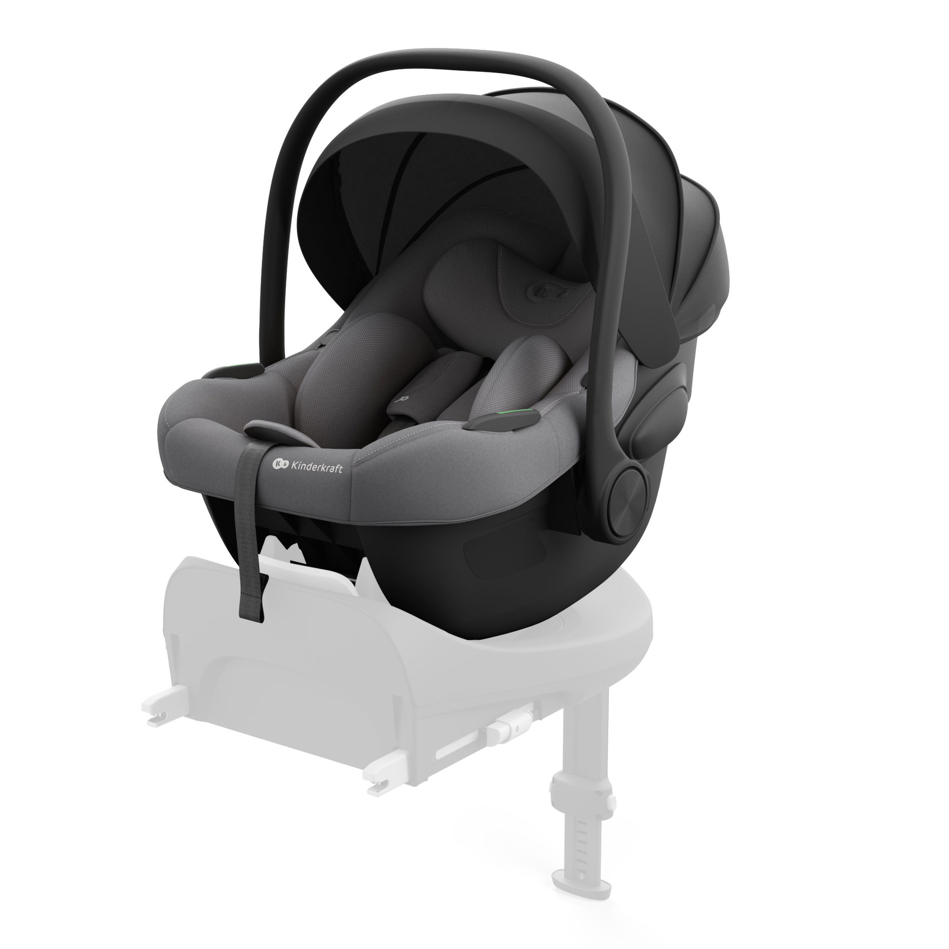 Kinderkraft I-LITE Babyschale Cool Grey