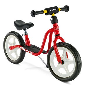 Puky LR 1 Laufrad rot mit EVA-Bereifung (4021) für Kinder ab 2,5 Jahren