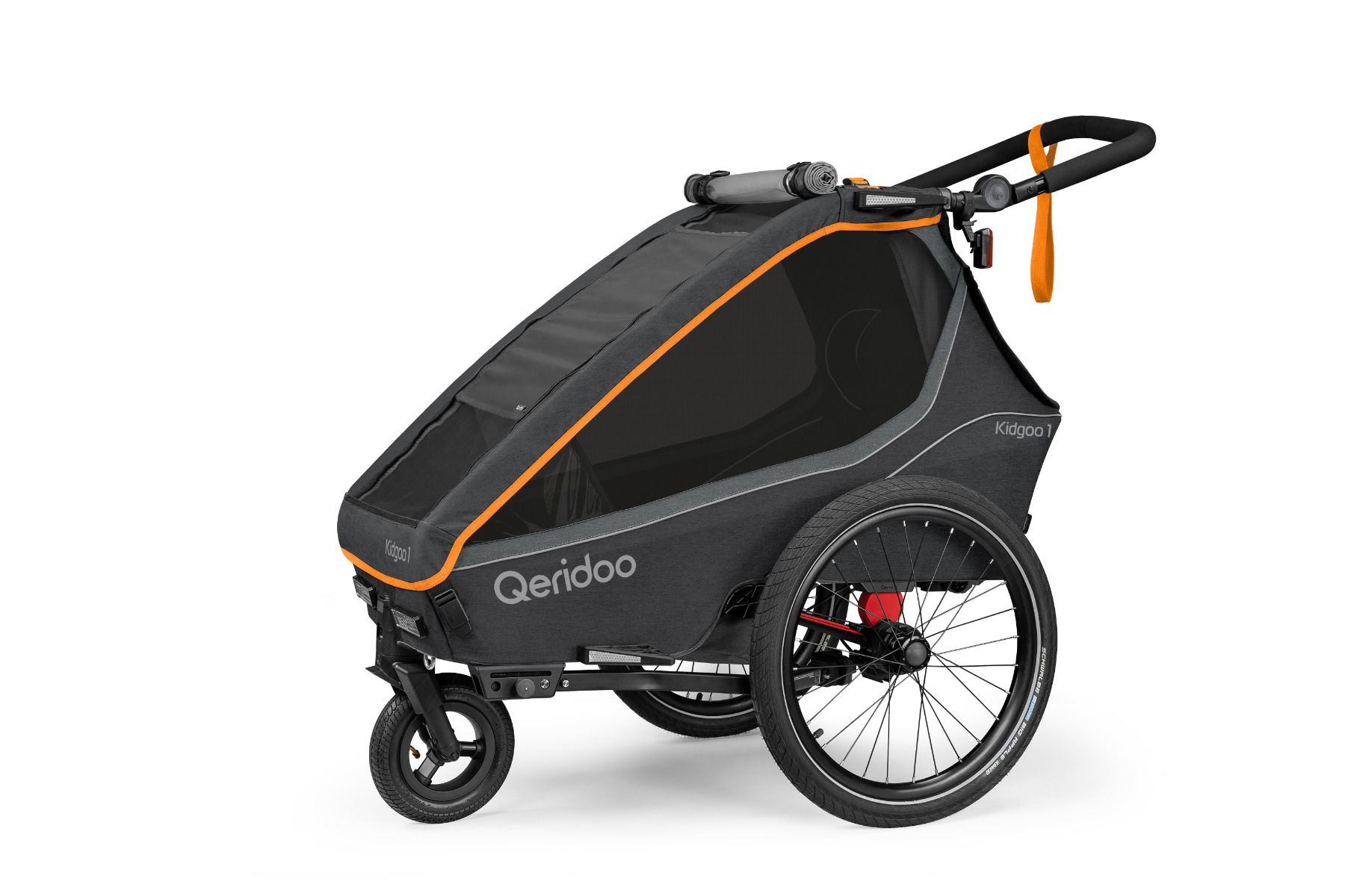 Qeridoo Kidgoo 1 FIDLOCK Edition Fahrradanhänger