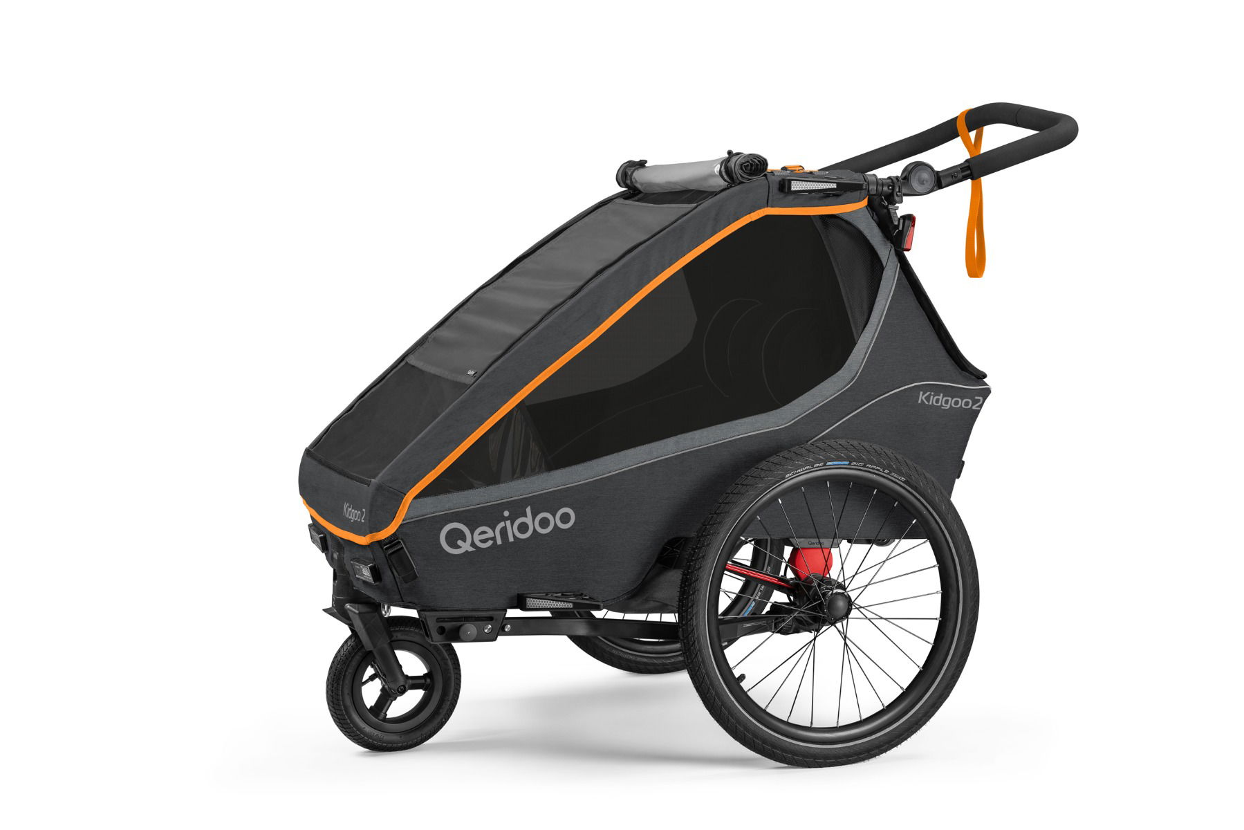 Qeridoo Kidgoo 2 FIDLOCK Edition Fahrradanhänger