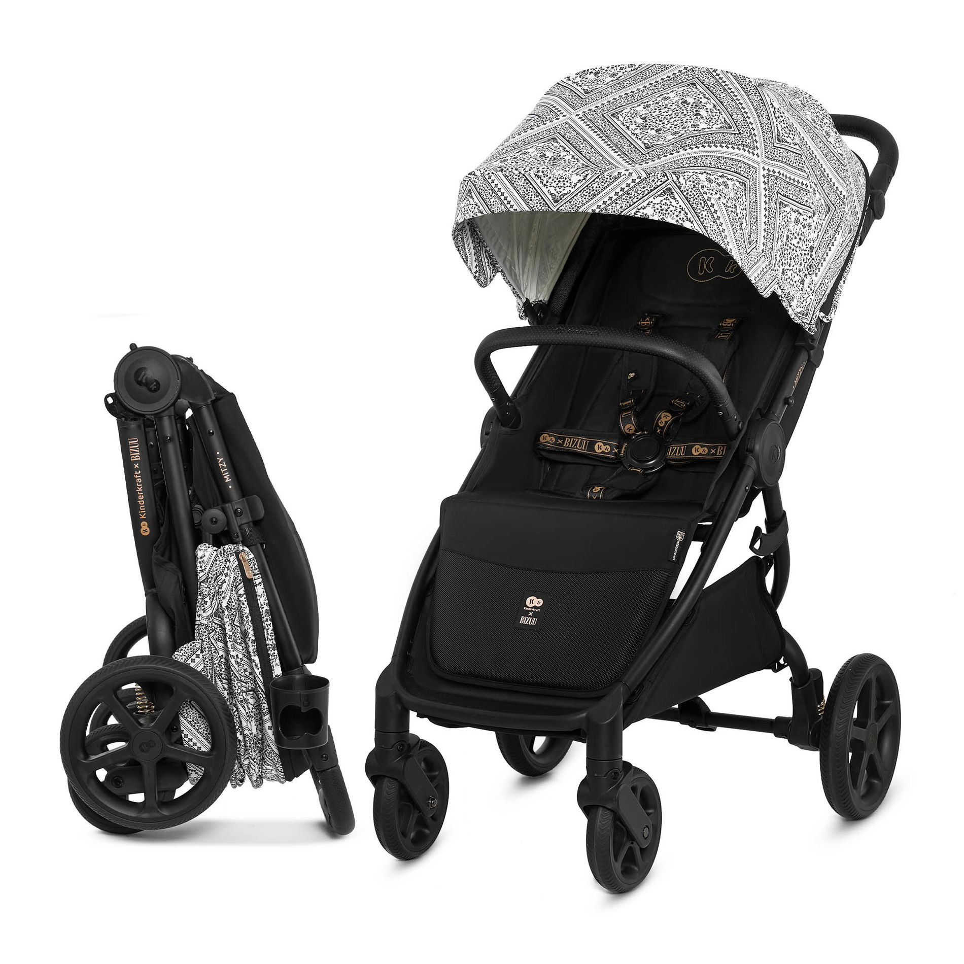 Kinderkraft MITZY Sportwagen Lunar Black