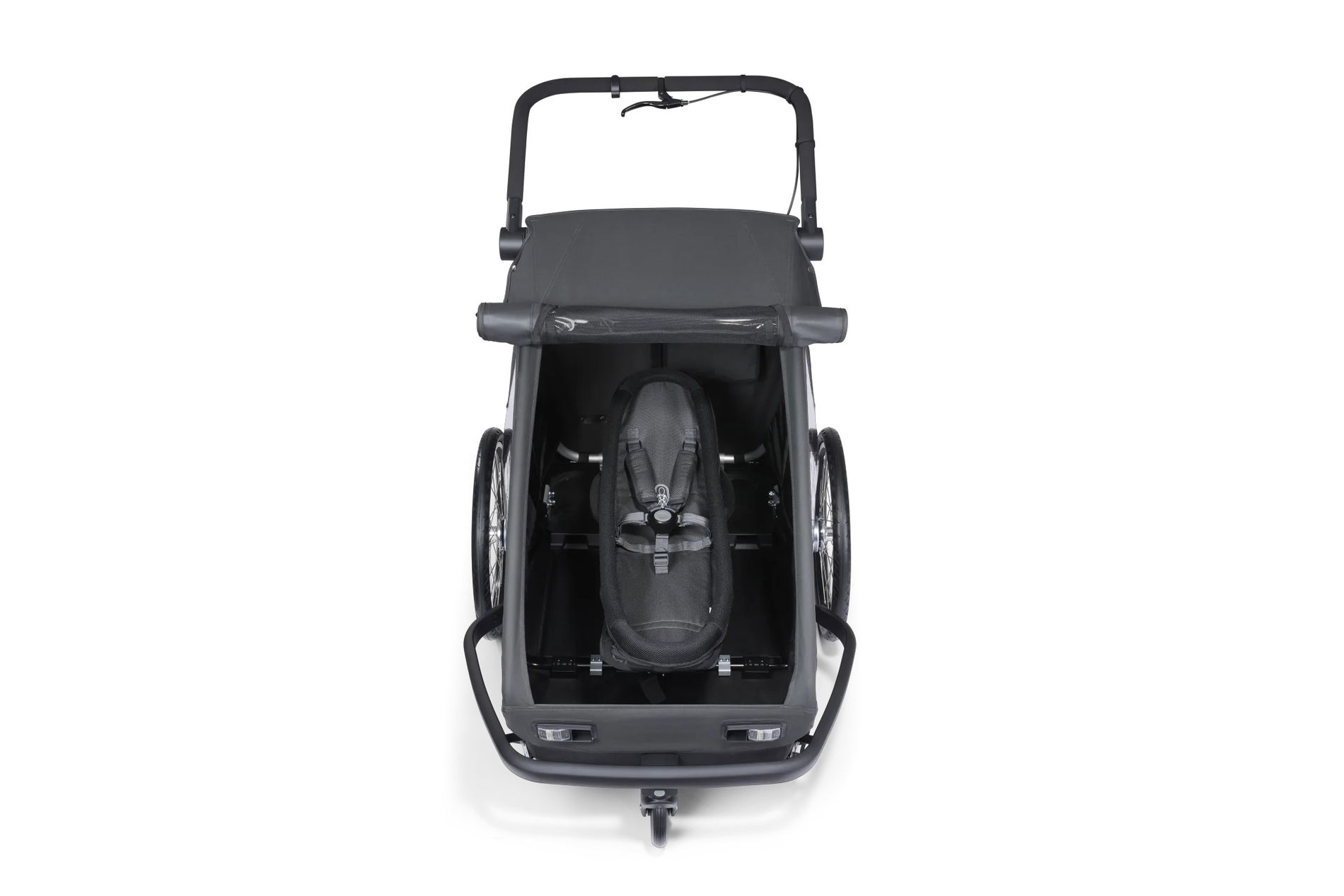 Croozer Kid Yuuna Fahrradanhänger Set Einsitzer Baby