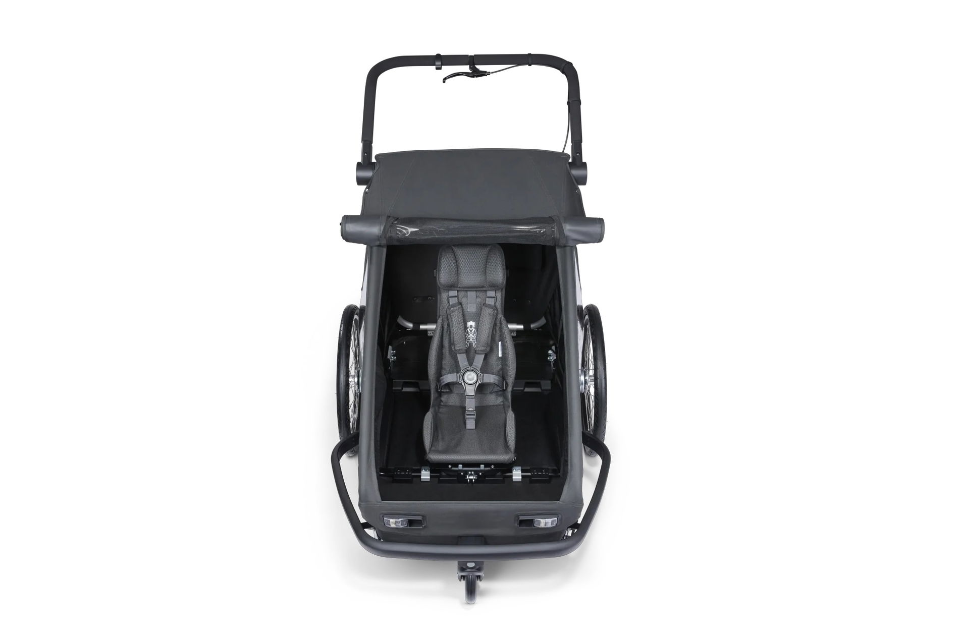Croozer Kid Yuuna Fahrradanhänger Set Einsitzer Premium