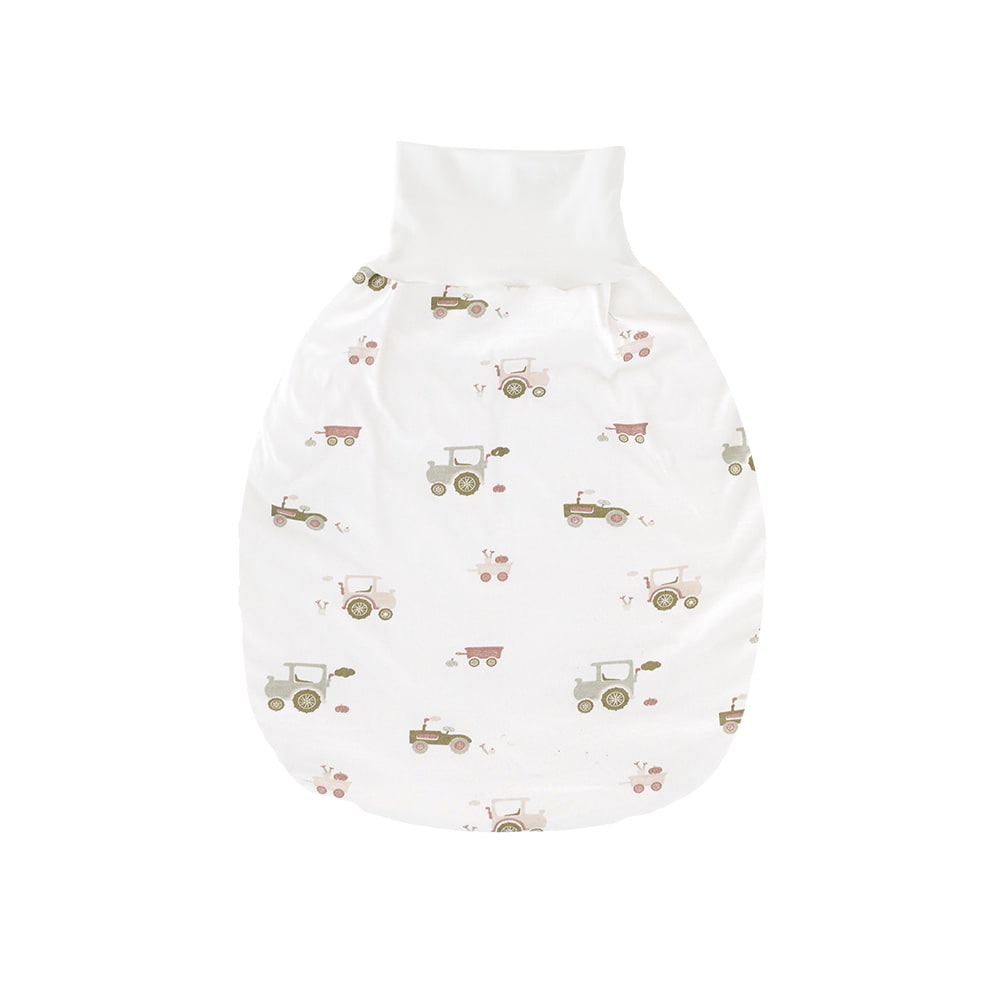 Träumeland Strampelsack Little Farm grün