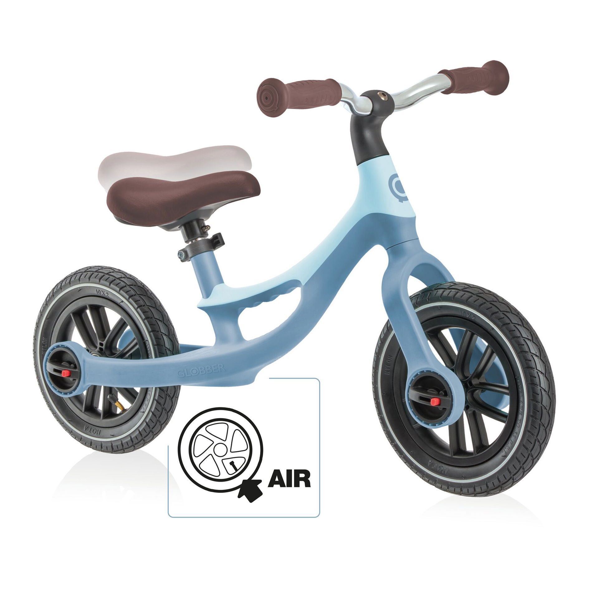 GLOBBER GO BIKE ELITE AIR pastellblau