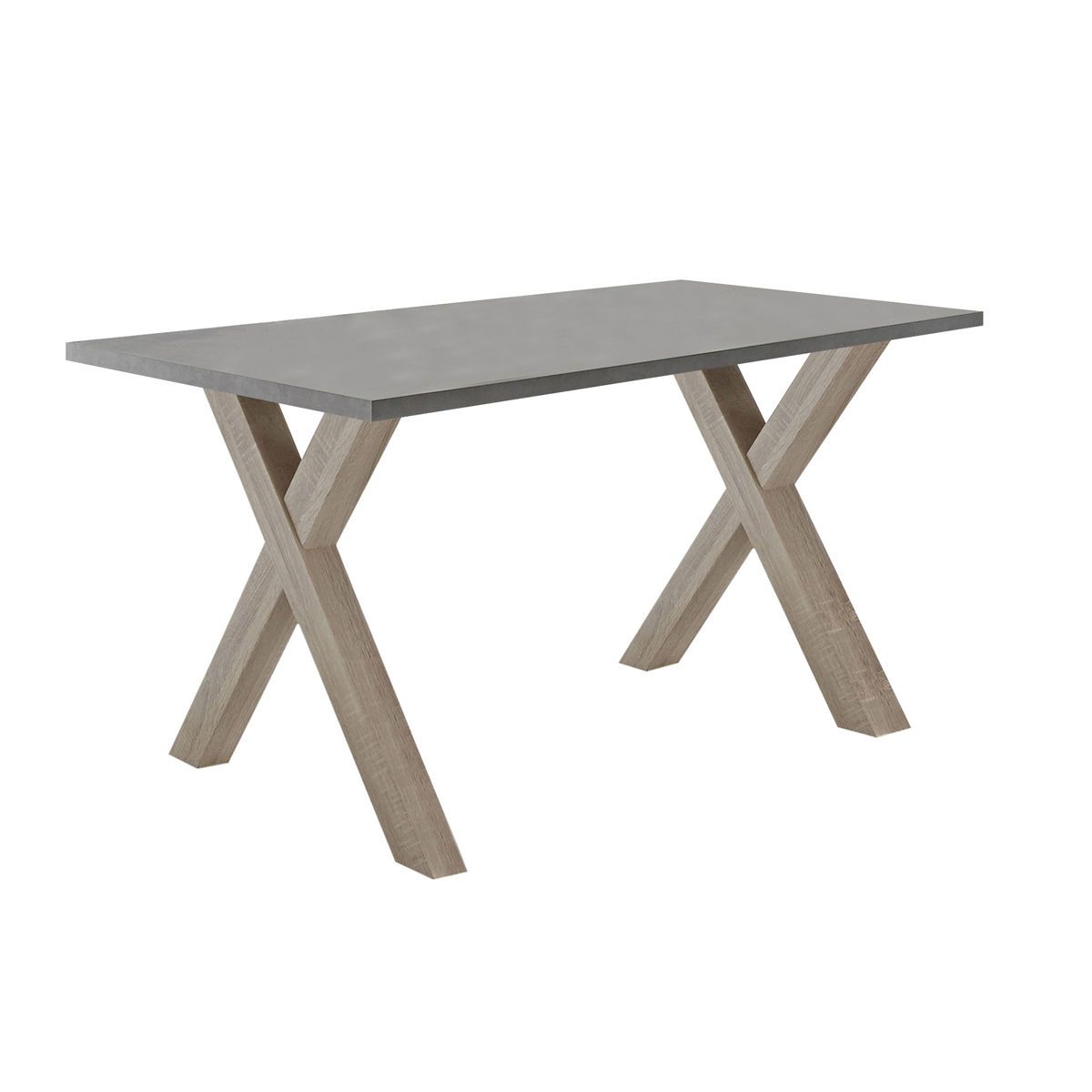 Mäusbacher Mister Office Schreibtisch X 140 Gestell eiche sägerau | zum Toppreis