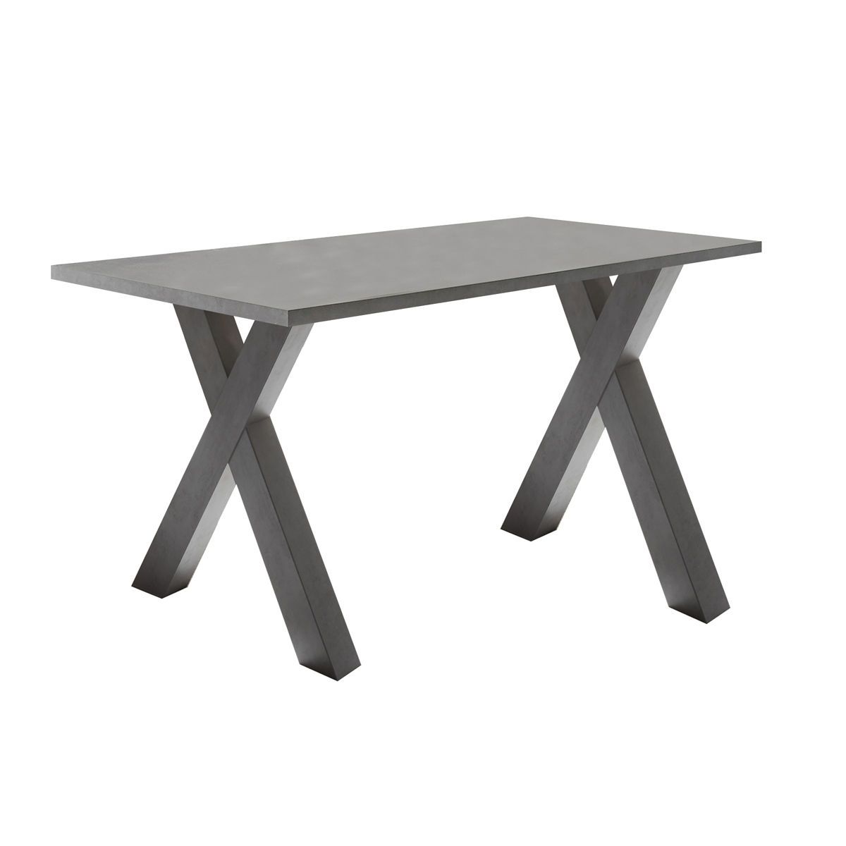 Mäusbacher Mister Office Schreibtisch X 140 Gestell graphit | zum Toppreis