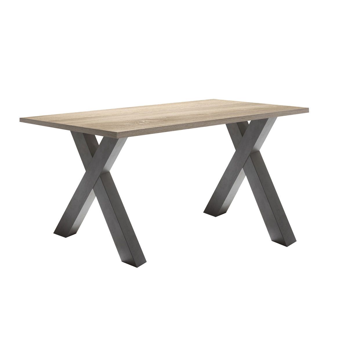 Mäusbacher Mister Office Schreibtisch X 160 Gestell graphit | zum Toppreis