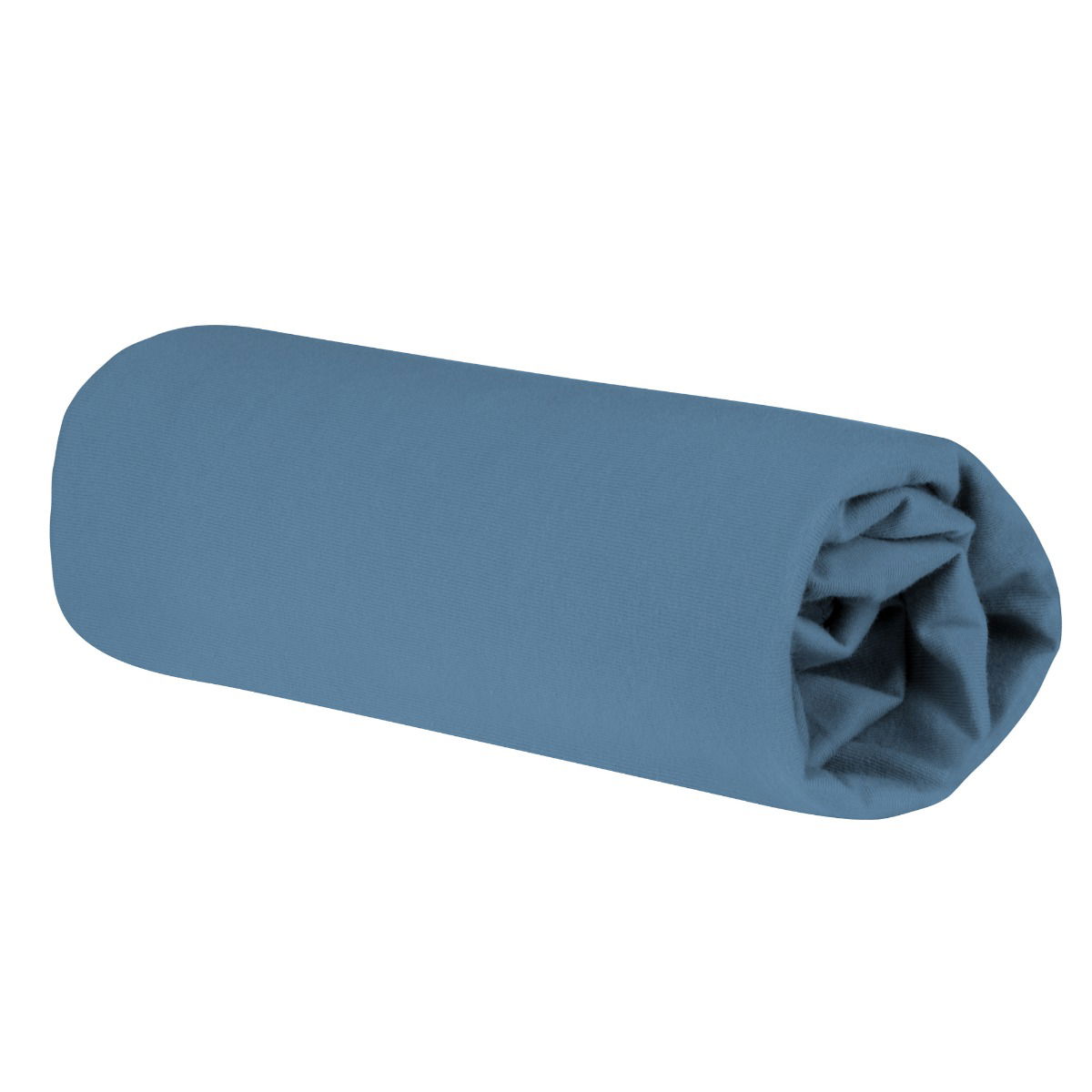 Roba Spannbettlaken für Kindermatratzen 70x140cm / 60x120cm, Single Jersey - Seashells Indigo