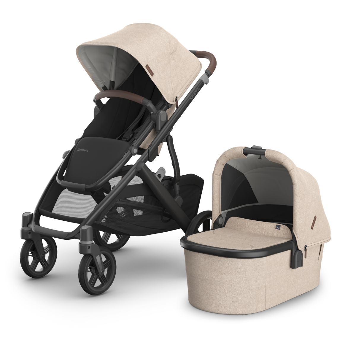 UPPAbaby Vista V3 Kinderwagen Liam Oat Mélange