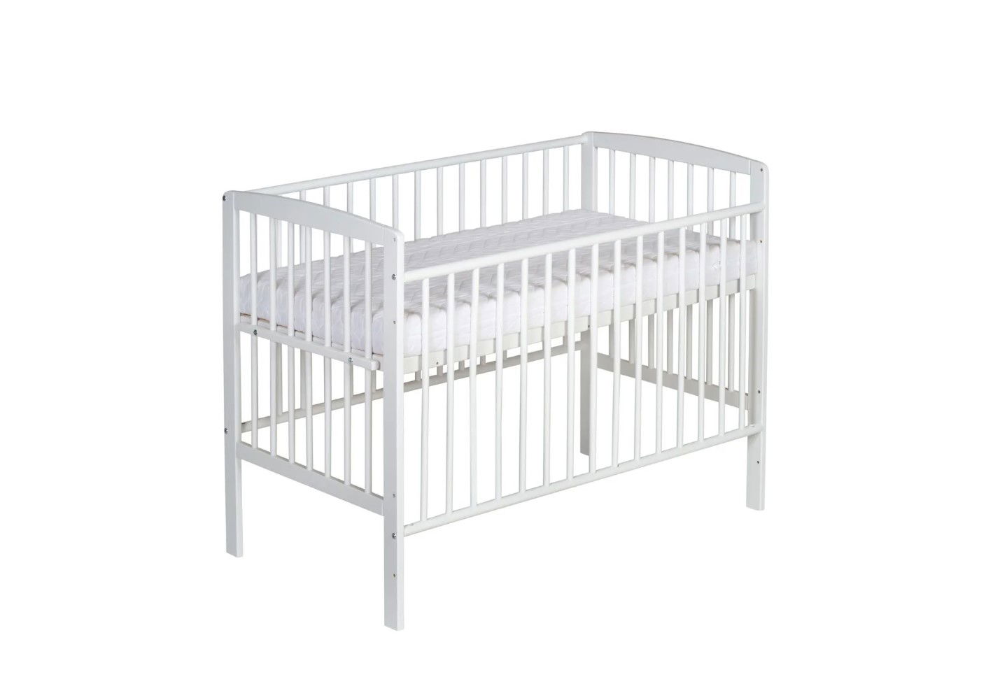 Schardt Beistellbett Micky Plus 60x120cm für Boxspring-Betten, Weiß