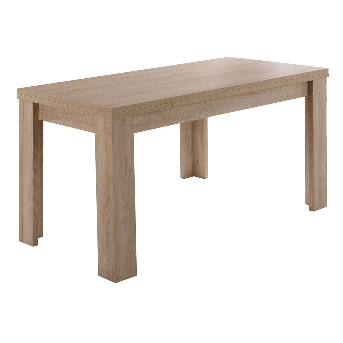Mäusbacher Monzi Esstisch 110-166 cm eiche sägerau | ausziehbar
