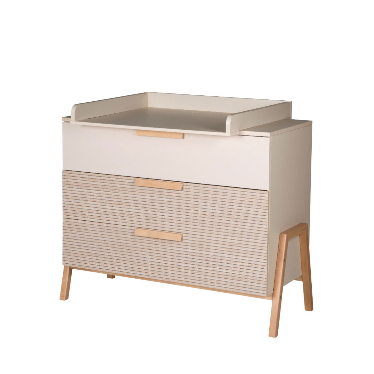 Schardt Happy - Wickelkommode mit 3 Fächer, Carat beige