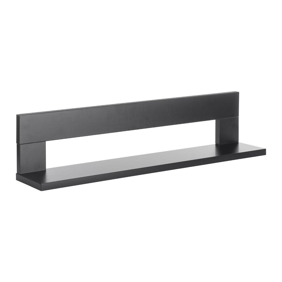 Schardt Wandregal schwarz 1 Ablage Miami Black