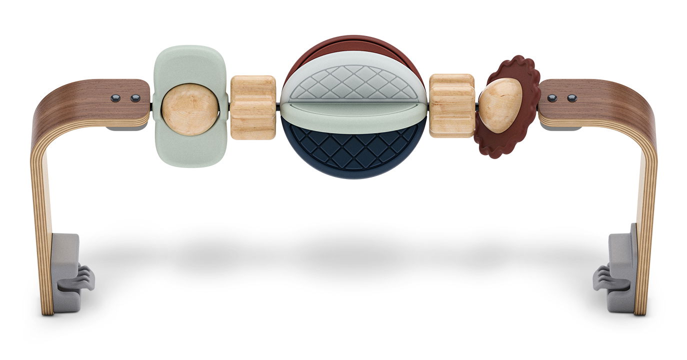 UPPABaby - Spielbogen Wonder Wheel - Mehrfarbig / Birkenholz