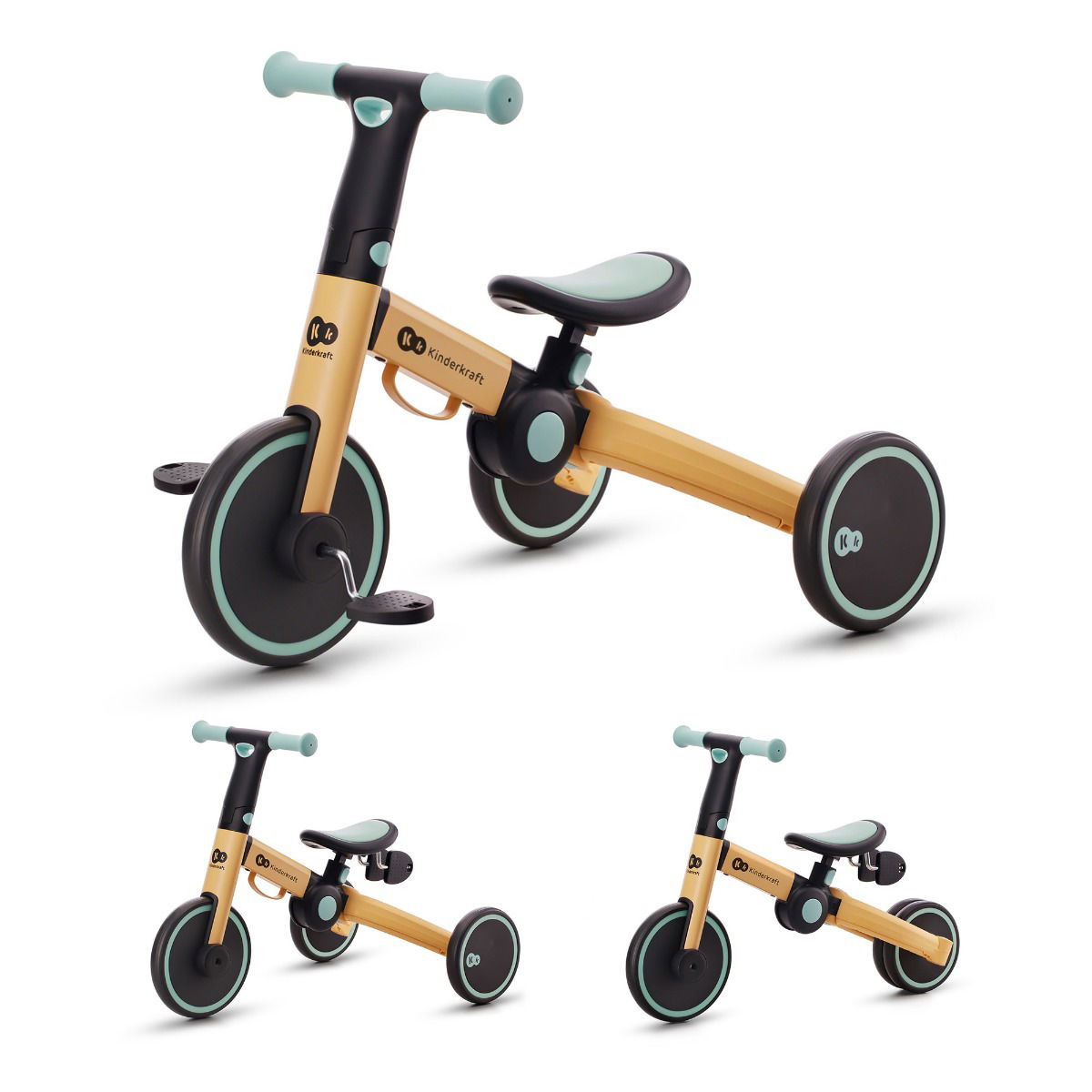 Kinderkraft Dreirad 4TRIKE sunflower blue