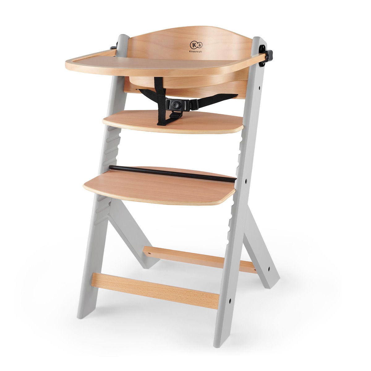 Kinderkraft Hochstuhl ENOCK holz/grau