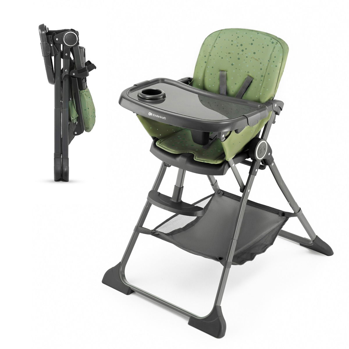 Kinderkraft Hochstuhl FOLDEE green