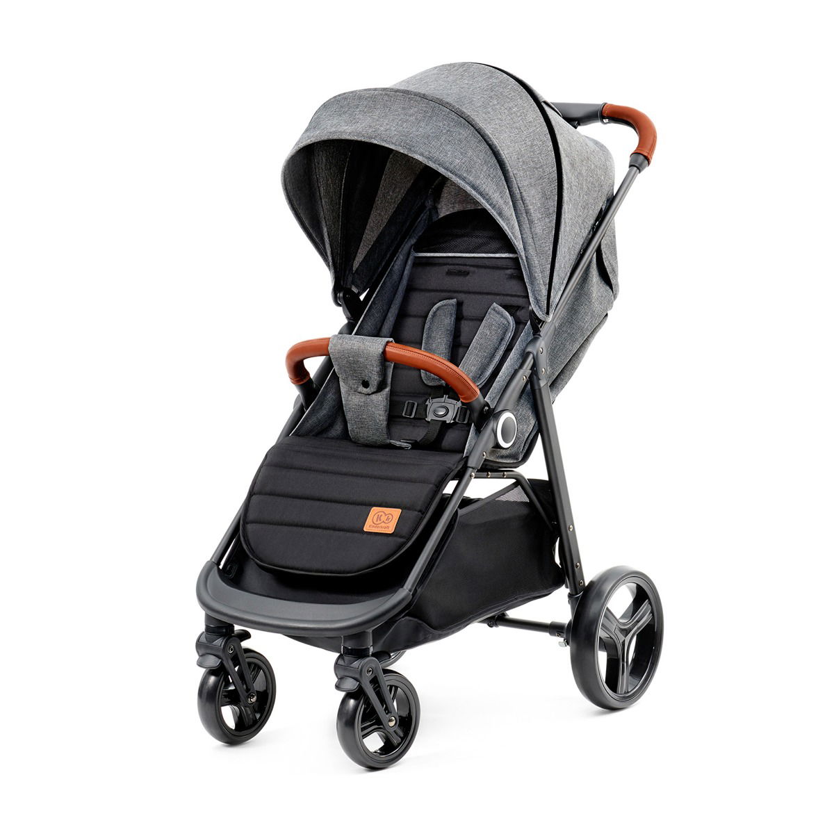Kinderkraft Kinderwagen GRANDE PLUS grey