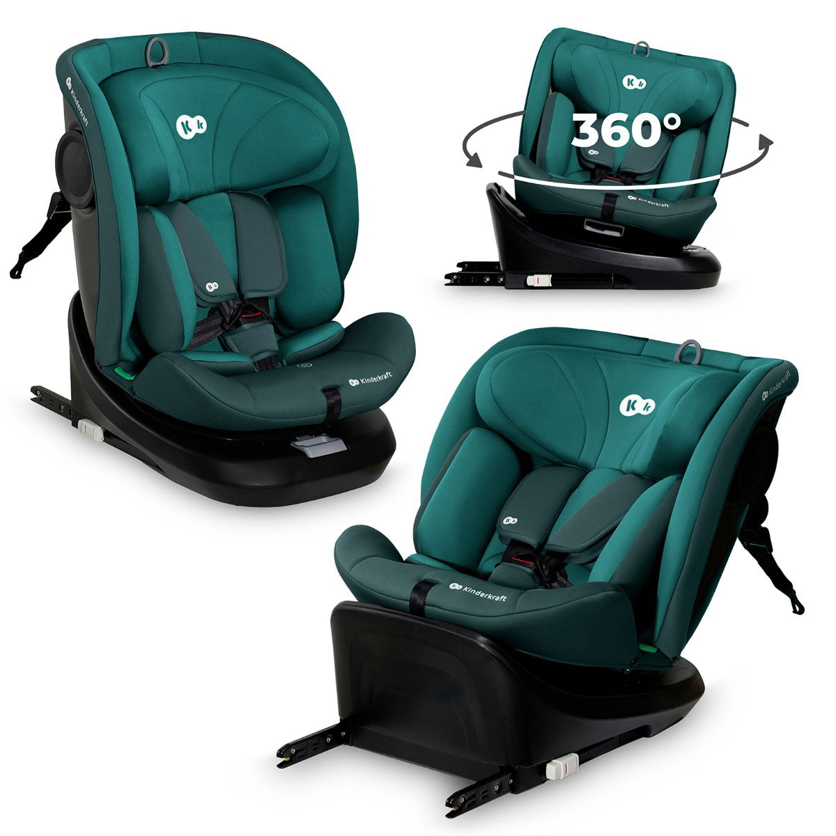 Kinderkraft I-GROW i-Size Kindersitz blau 40-150 cm