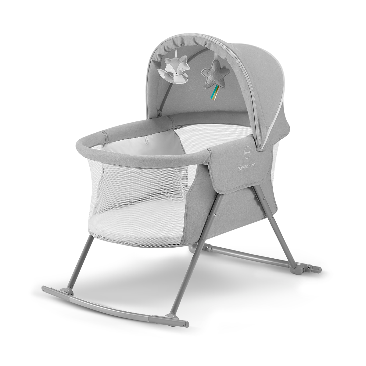 Kinderkraft Kinderbett LOVI grey