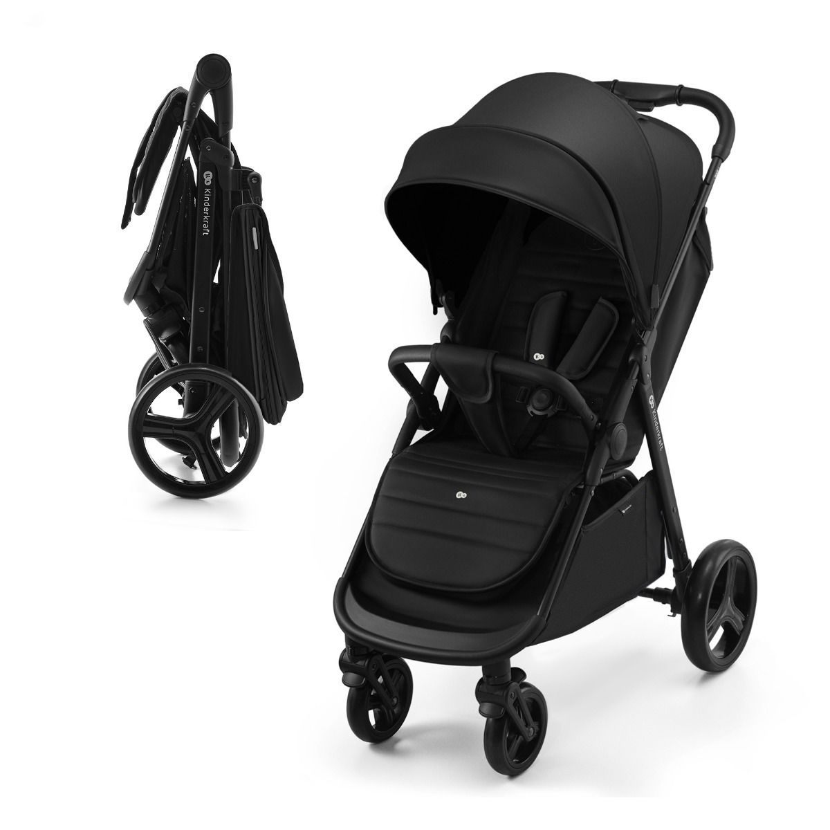 Kinderkraft Kinderwagen RINE Classic Black