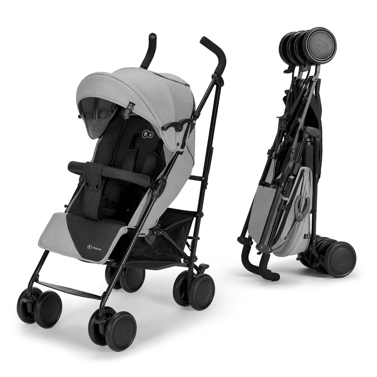 Kinderkraft Kinderwagen SIESTA ash grey