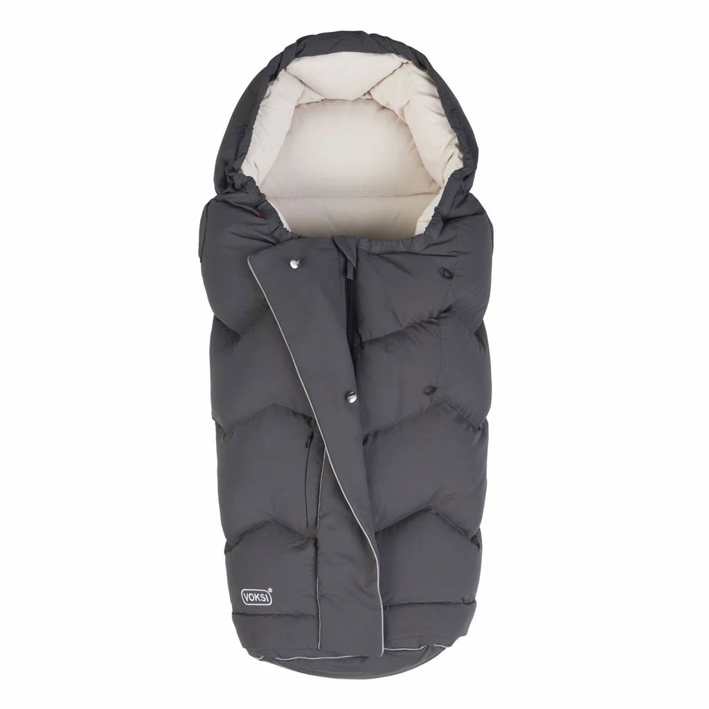 Voksi City Schlafsack Grey Cream