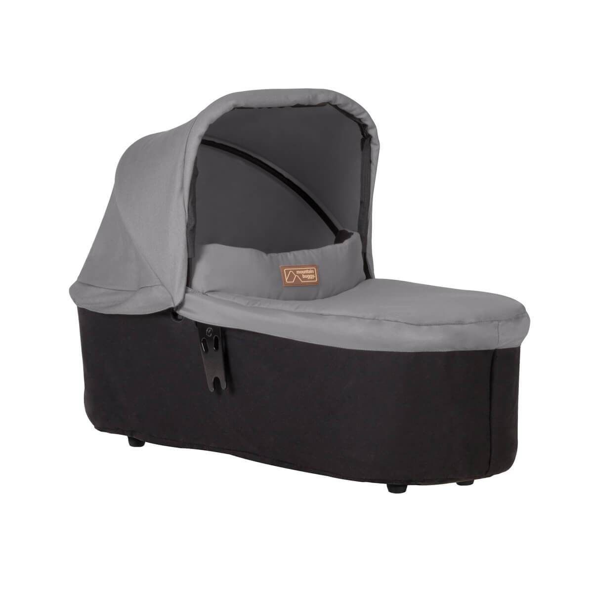 Mountain Buggy Carrycot plus silver für mini und swift buggy