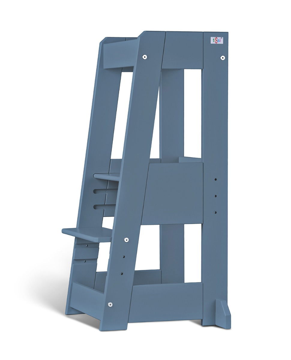 tiSsi Lernturm Felix tauben blau mitwachsender Entdeckerturm