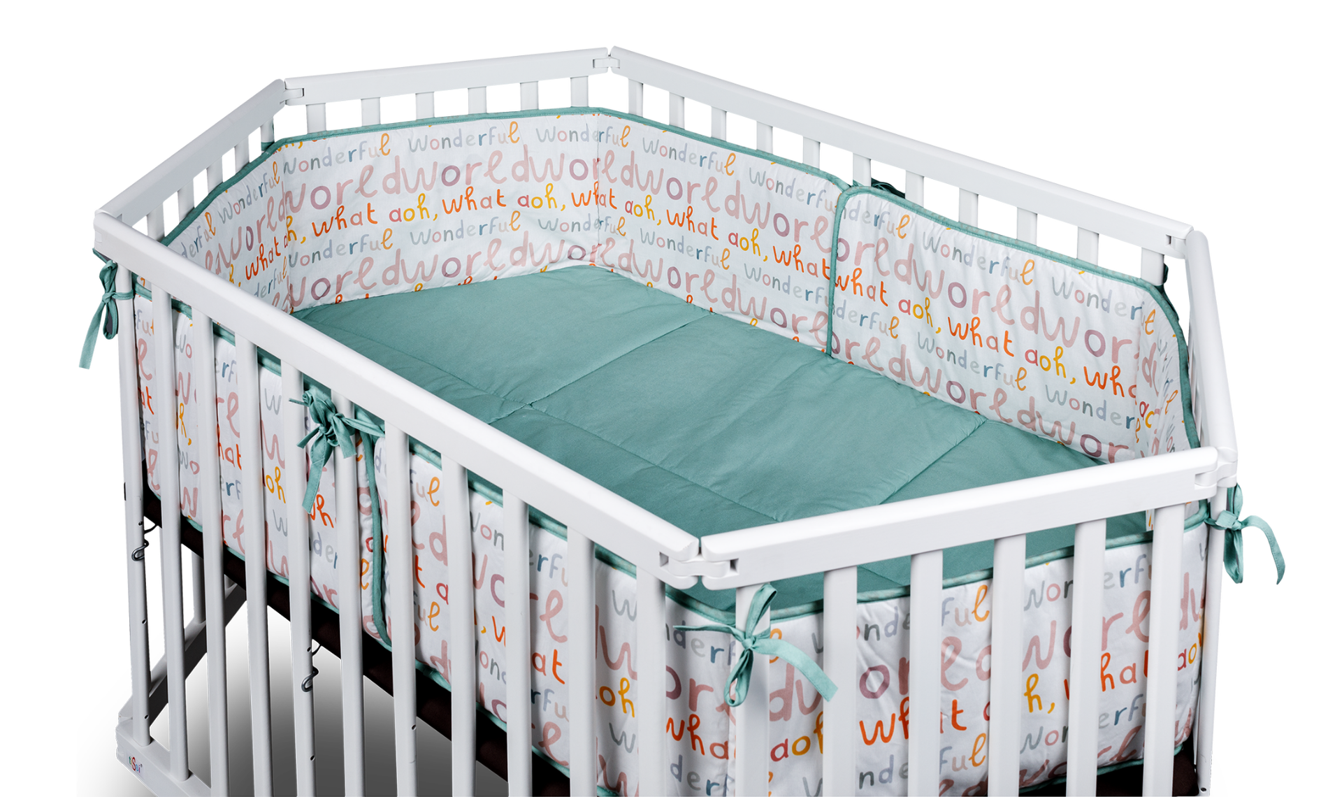 tiSsi Laufgittereinlage 6-eckig Nestchen und Bodenmatte Lies mint wonderful world