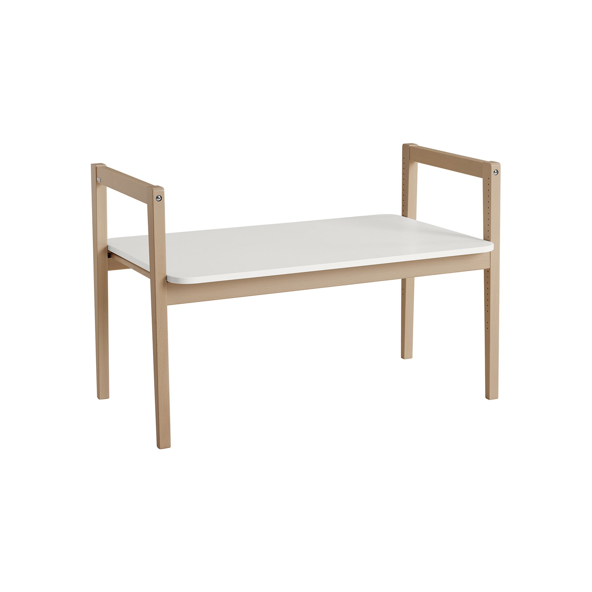 Paidi LITTLE CLOUD Tischplatte Kreideweiß für den Umbau vom Anstellbett zum Maltisch