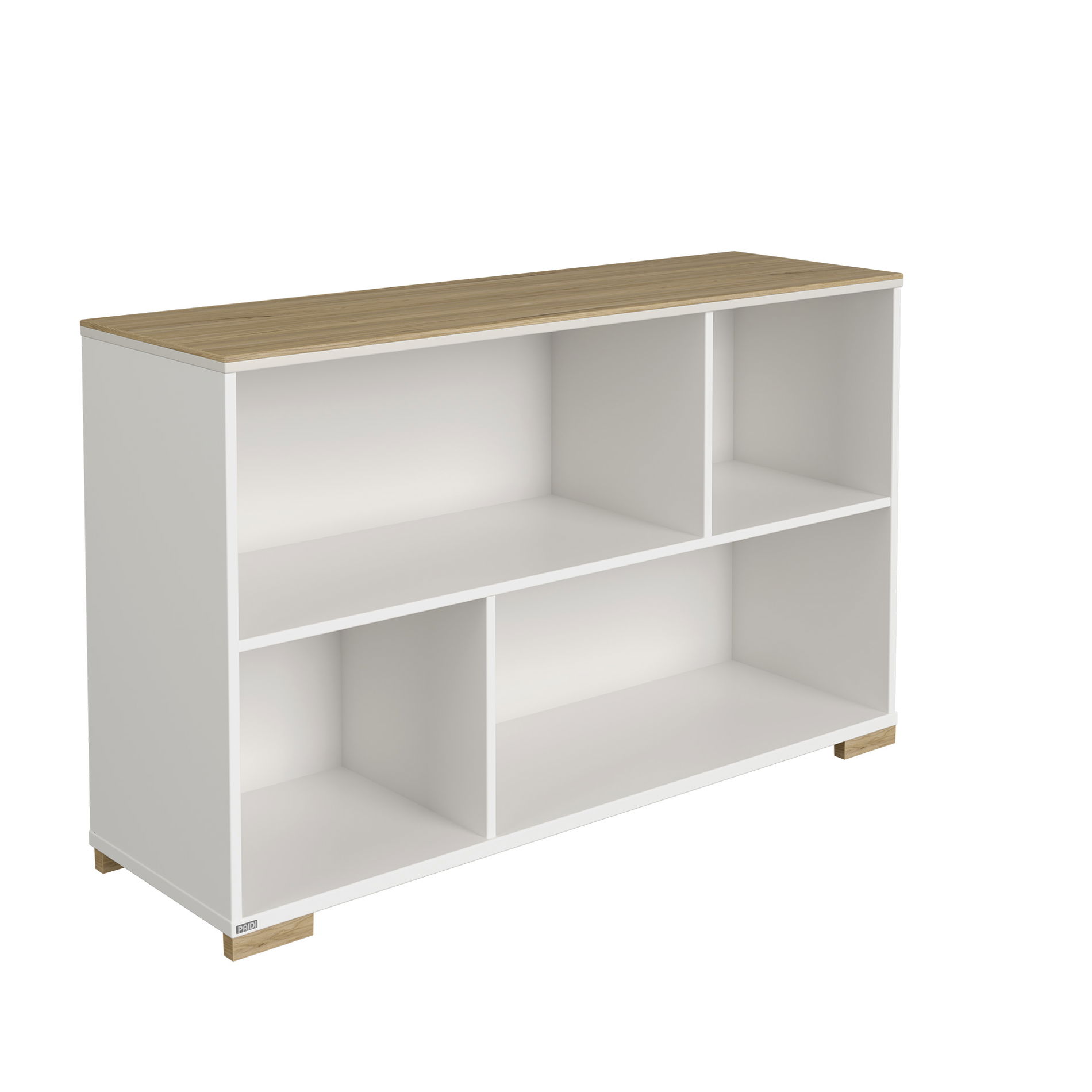 Paidi ENIE Sideboard 4 offene Fächer Off-White
