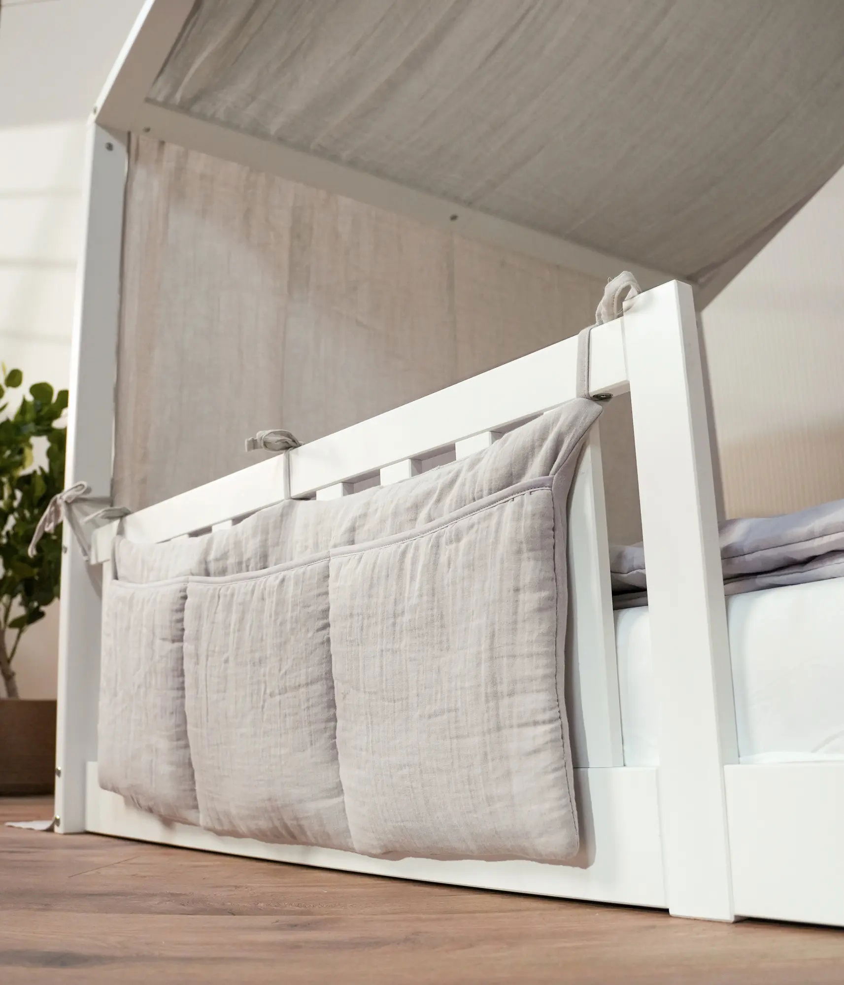 tiSsi® Organizer für Hausbetten grau