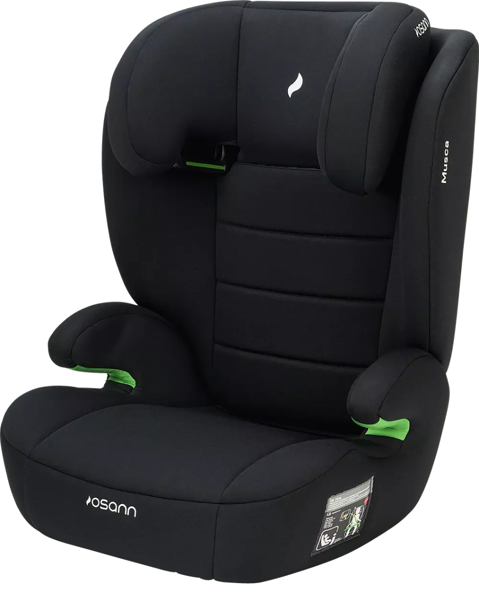 Osann Musca i-Size Kindersitz Black ECE R129 | 100-150 cm