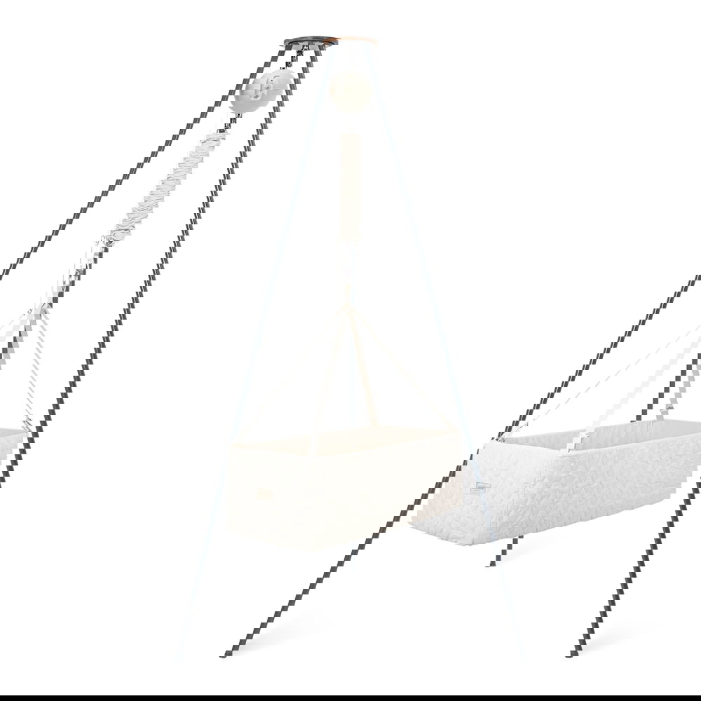 Moonboon Wiege Bundle Nature Connect, Gestell grau