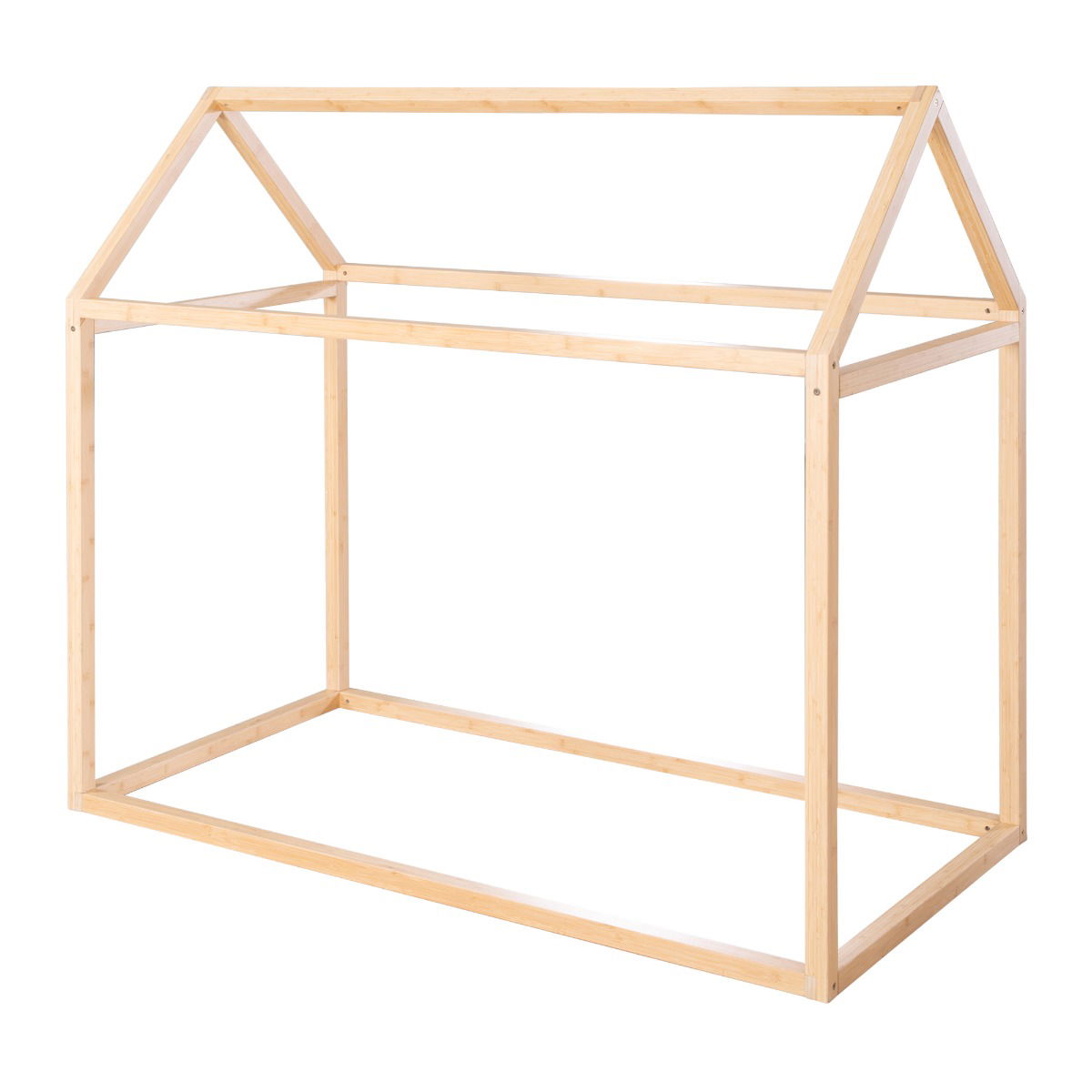 Roba Hausbett 70x140 cm Bambus natur - Montessori-Bett