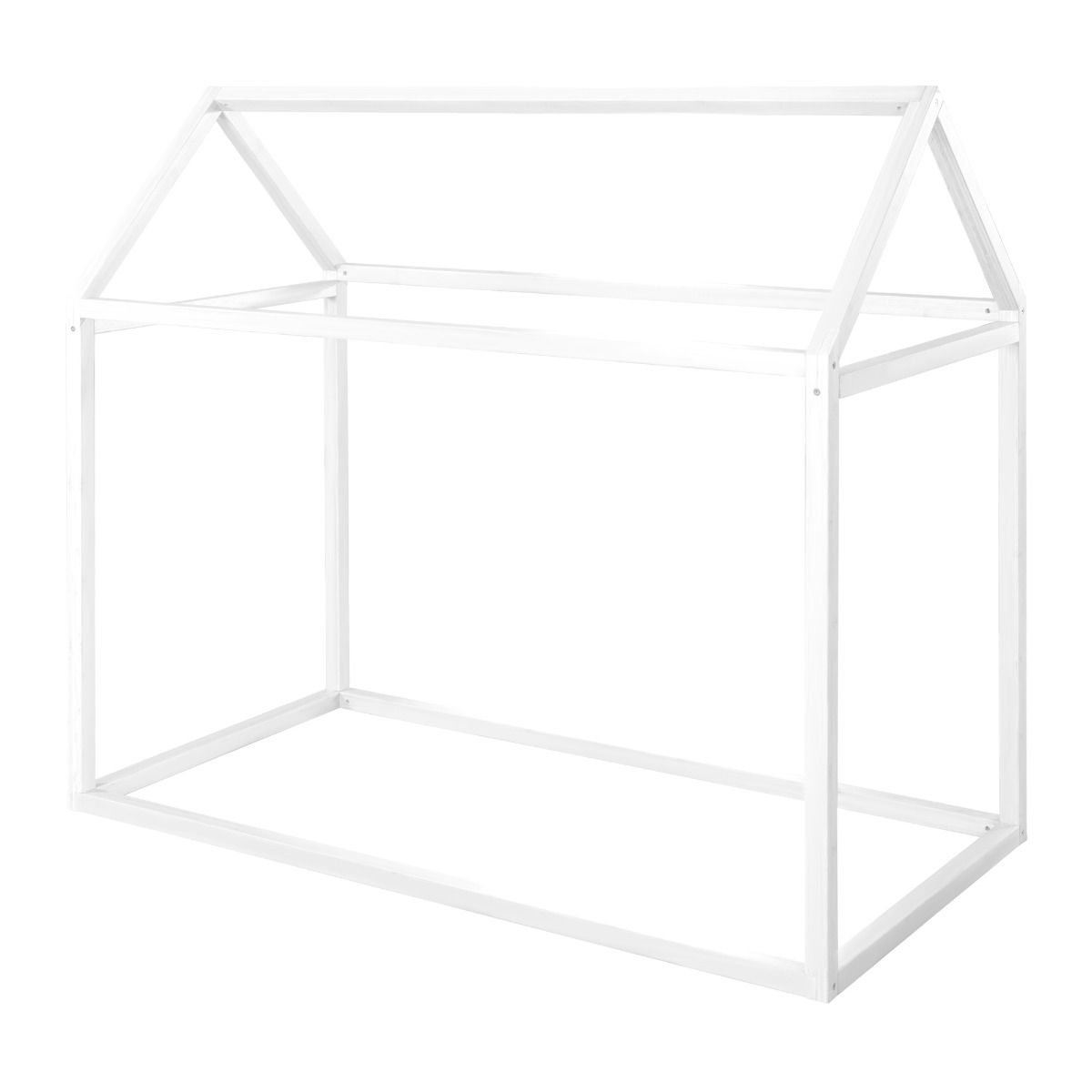Roba Hausbett 70x140 cm Weiß - Montessori-Bett