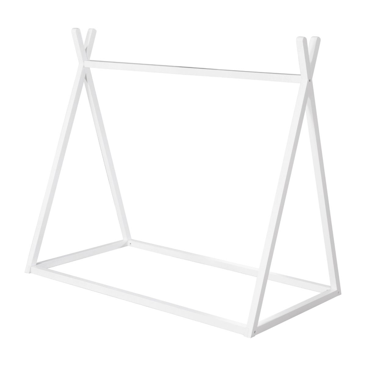 Roba Tipibett 70x140 cm weiß - Montessori-Bett aus Bambus-Holz