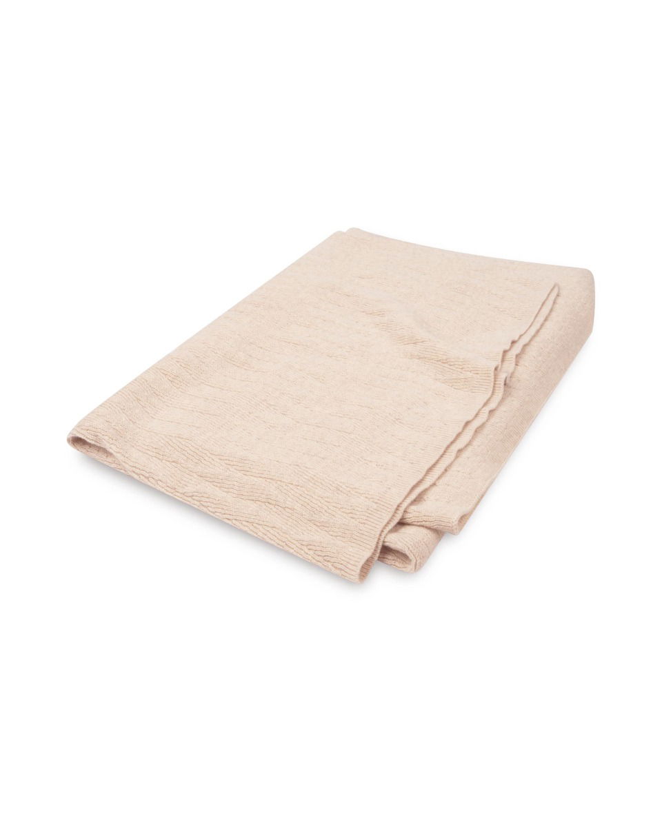 Moonboon Babydecke Rautenmuster - Rose Cloud 100x80cm