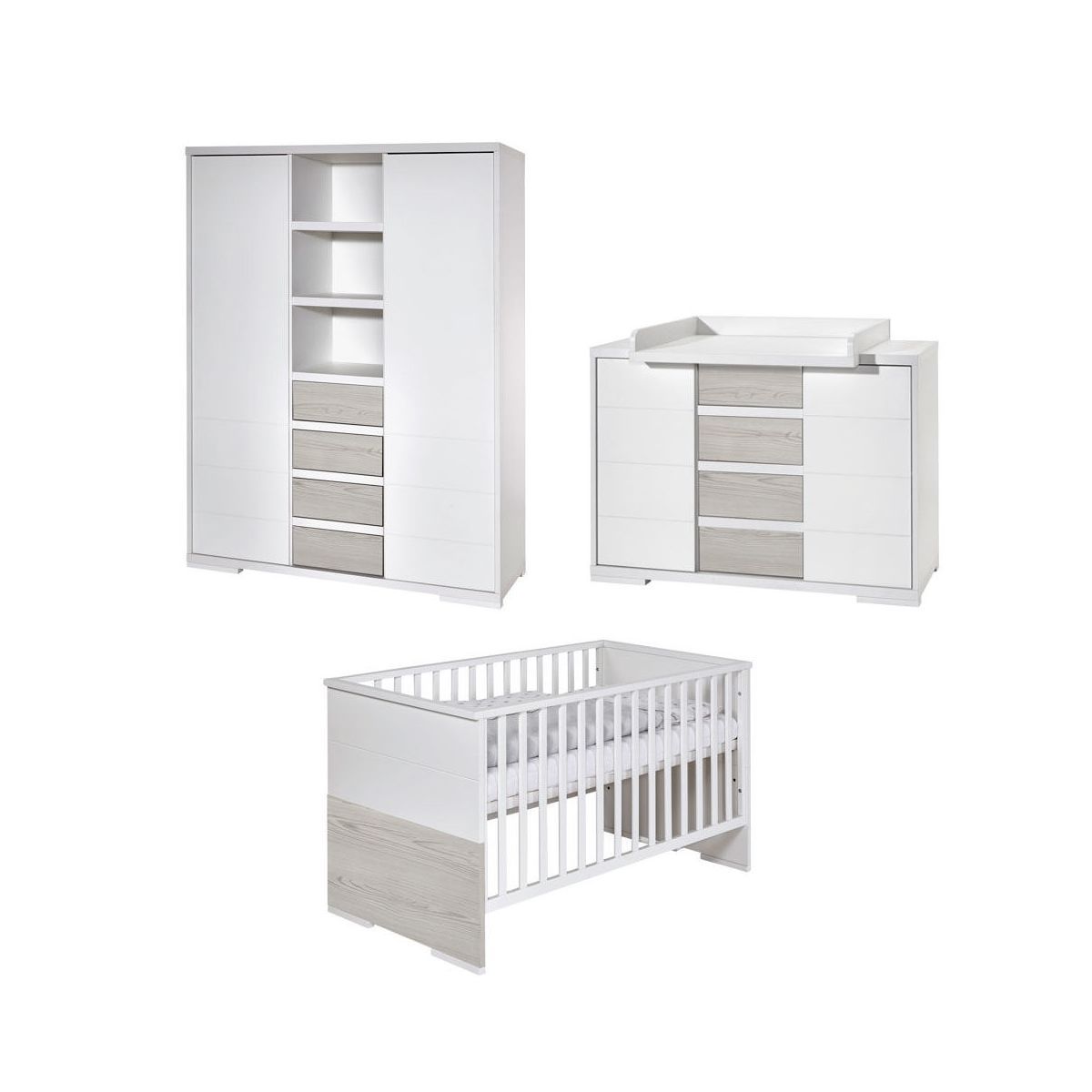 Schardt Maxx Boathouse Kinderzimmer + Umbauseiten mit 2-trg Schrank