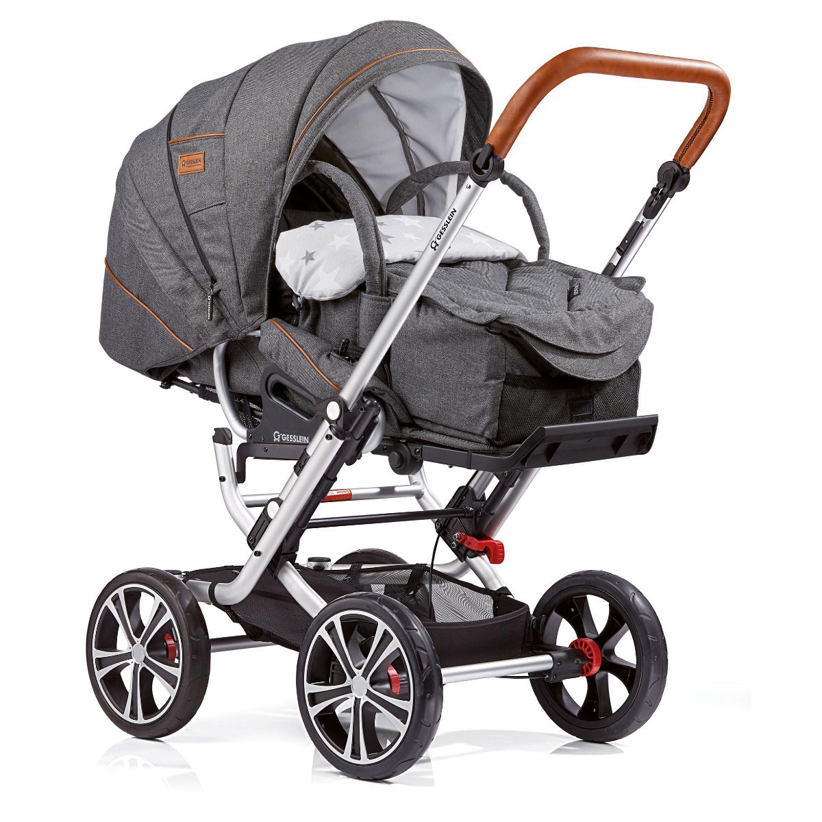 Gesslein F10 Air Plus Kinderwagen & Babytasche konfigurierbar. Modell 2024