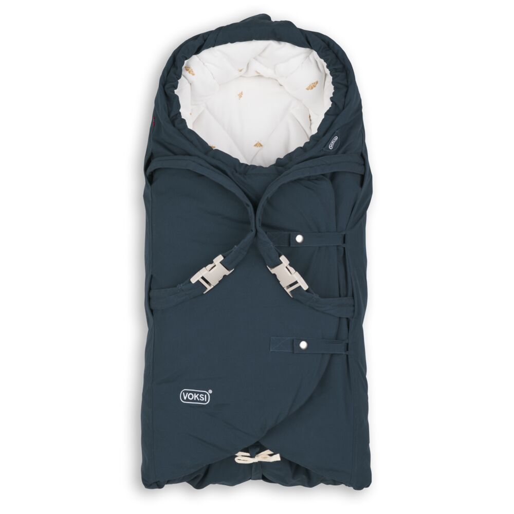 Voksi Carry North Schlafsack Poppy Blue Wings