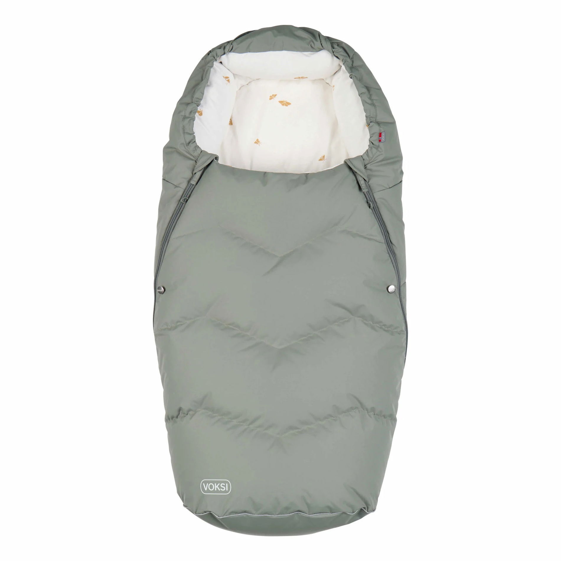 Voksi Urban Schlafsack Meadow Green Wings
