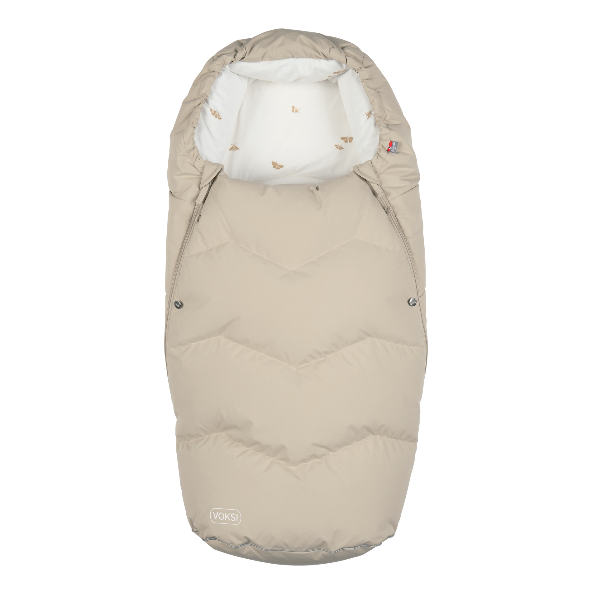 Voksi Urban Schlafsack Seashell Sand Wings