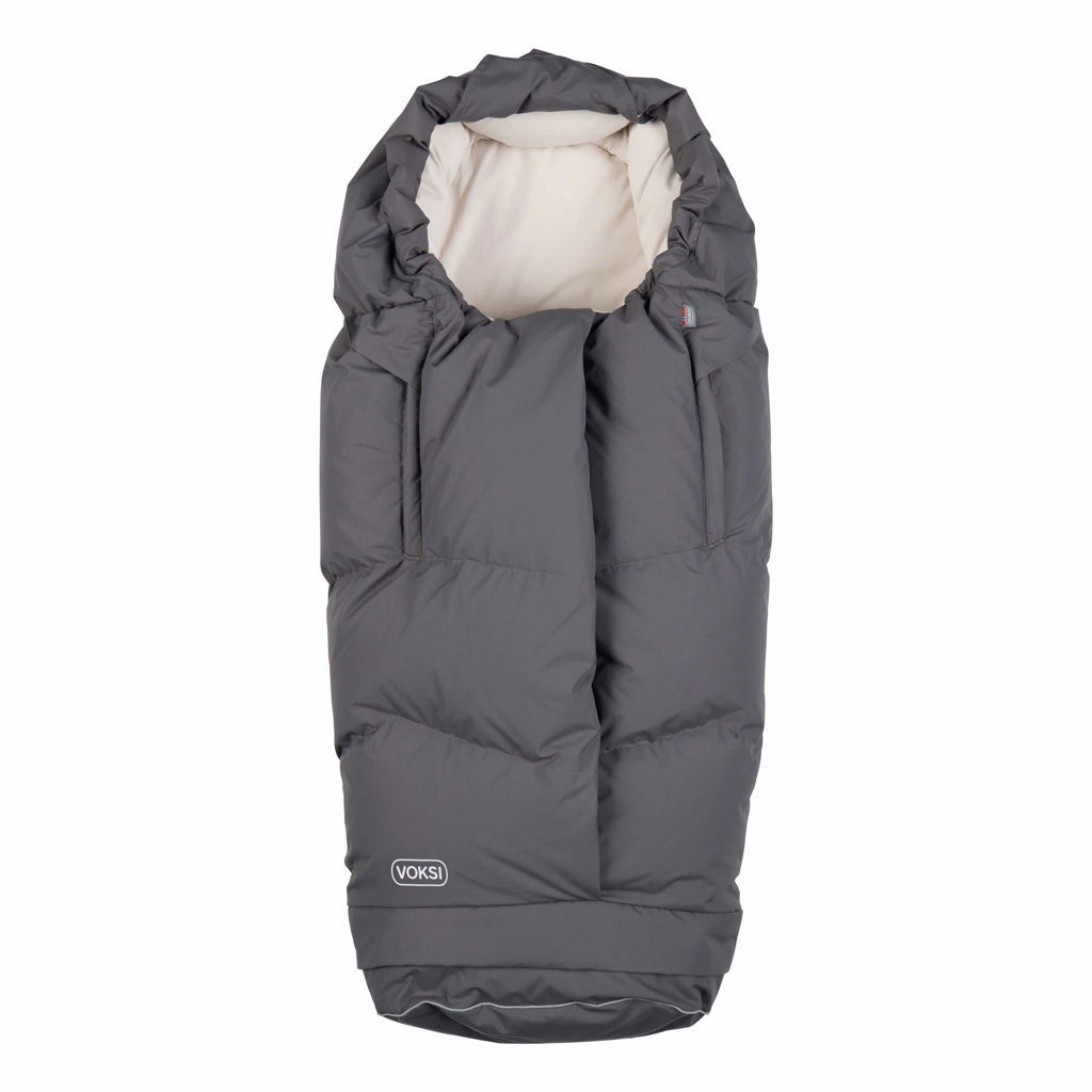 Voksi City North Schlafsack Grey Cream
