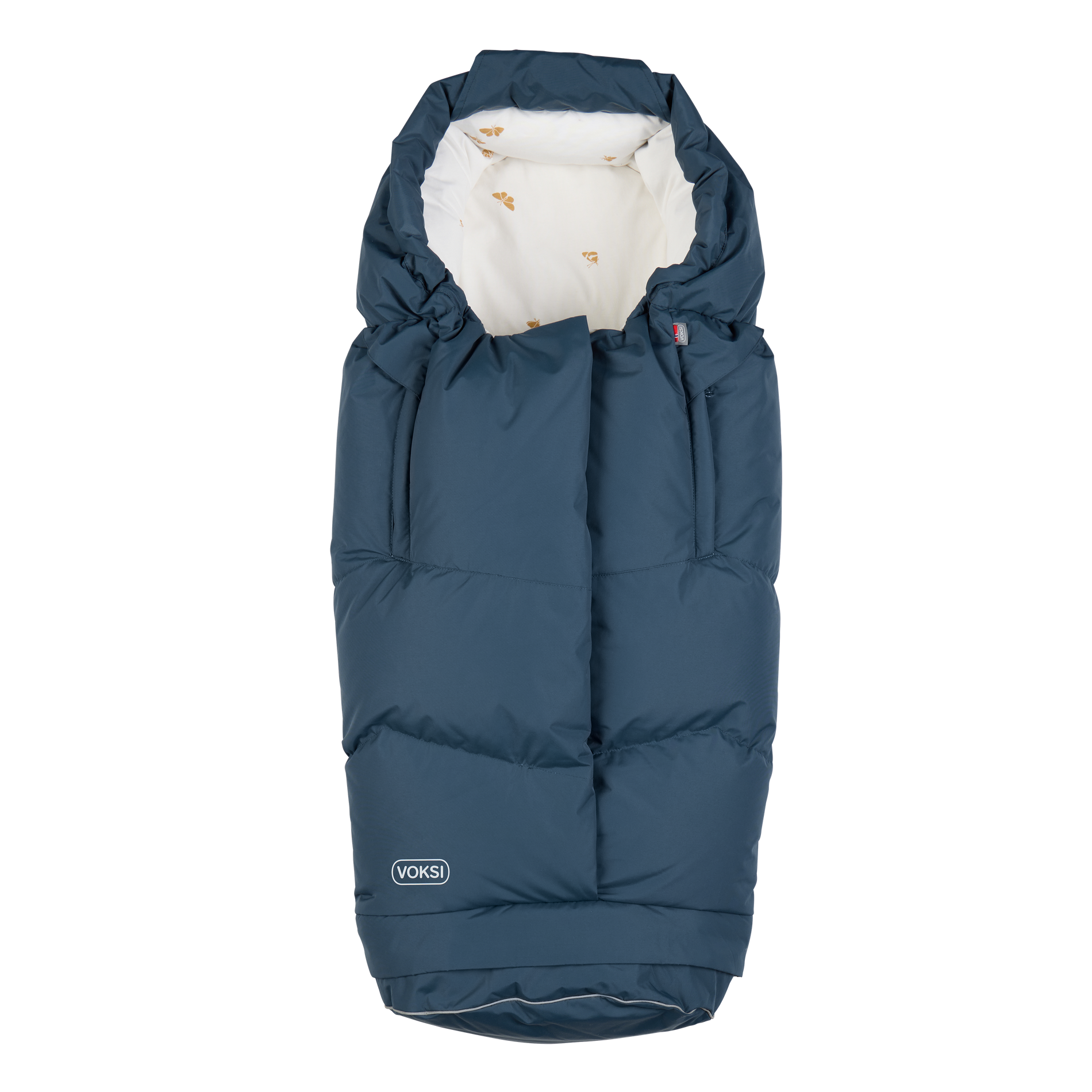 Voksi City North Schlafsack Poppy Blue Wings