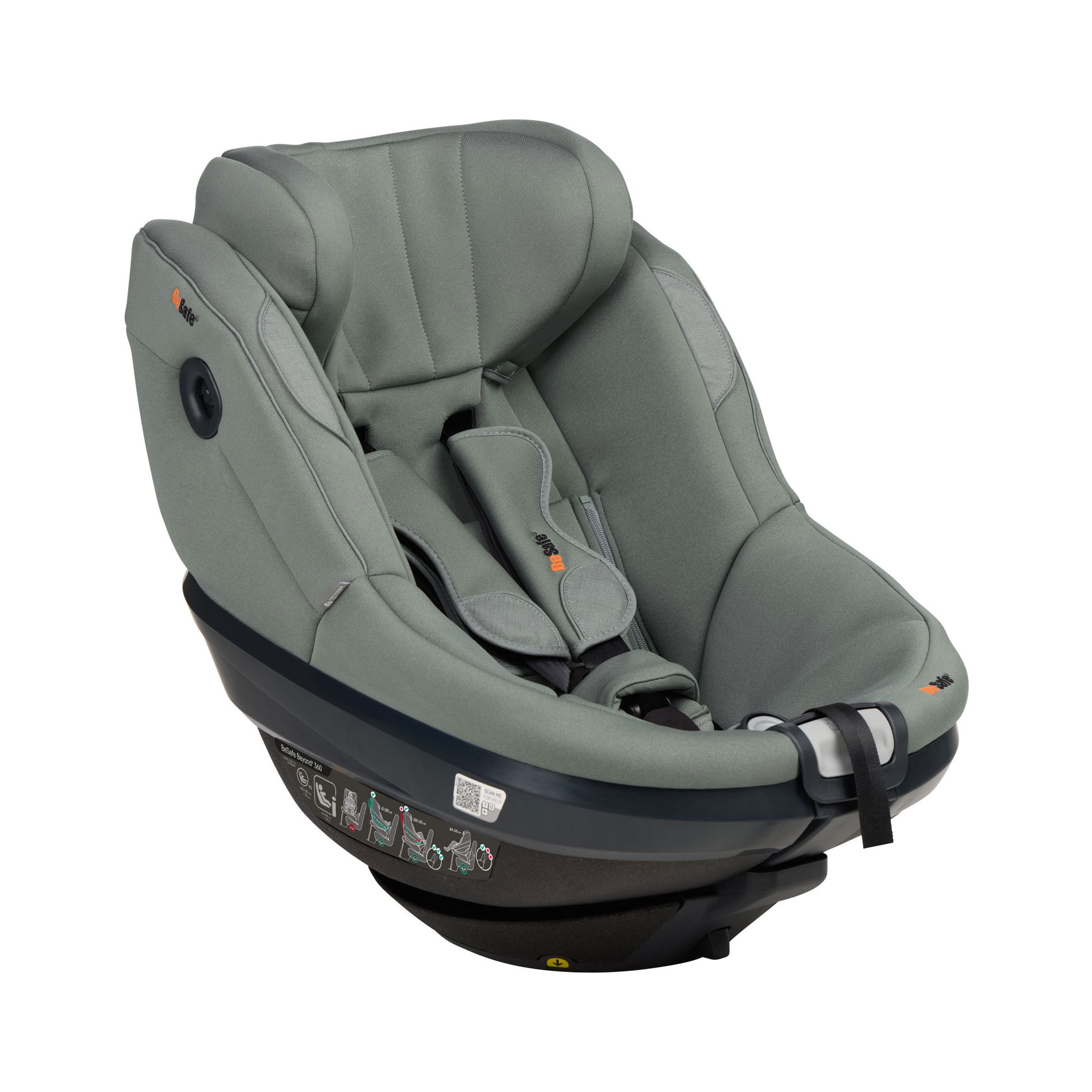 BeSafe Beyond2 360 Kindersitz Meadow Green Soft Breeze