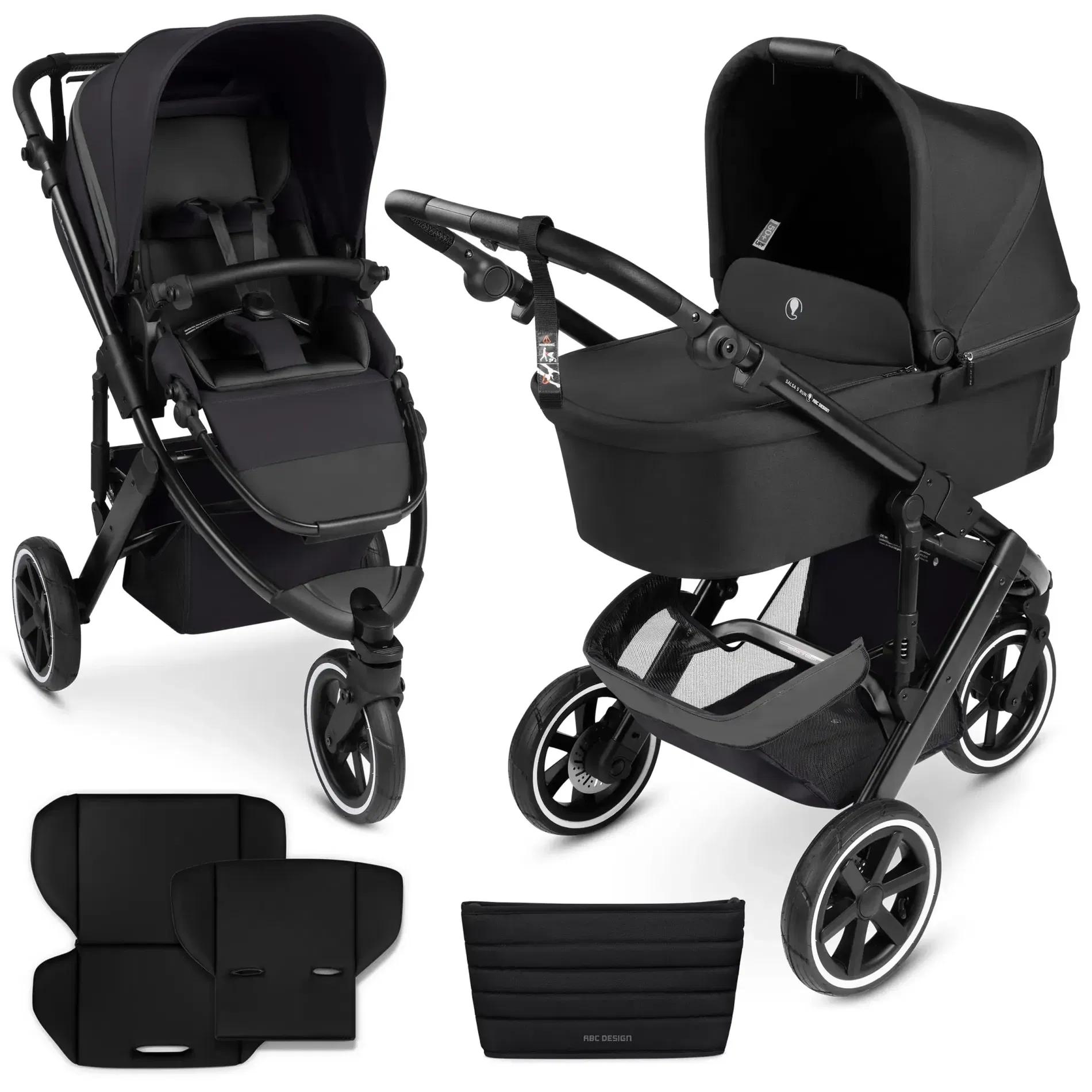 ABC-Design Salsa 5 Run Kinderwagen coal